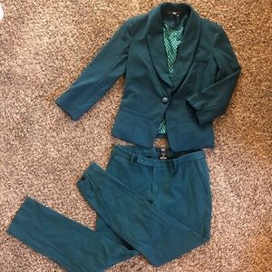 Teal Suit